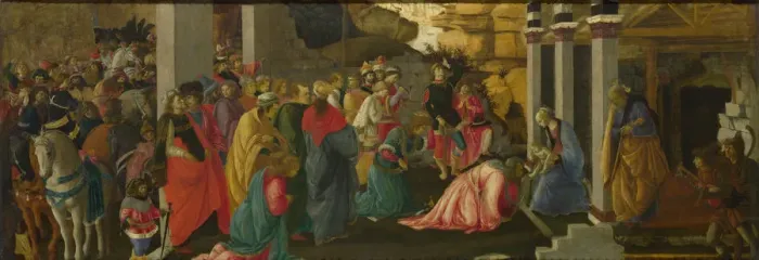 Framed Print : The Adoration of the Kings, ca 1470. Artist: Botticelli, Sandro (1445-1510) Framed Print : The Adoration of the Kings, ca 1470. Artist: Botticelli, Sandro (1445-1510)