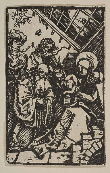 The Adoration of the Kings. n. d. Creator: Albrecht Durer