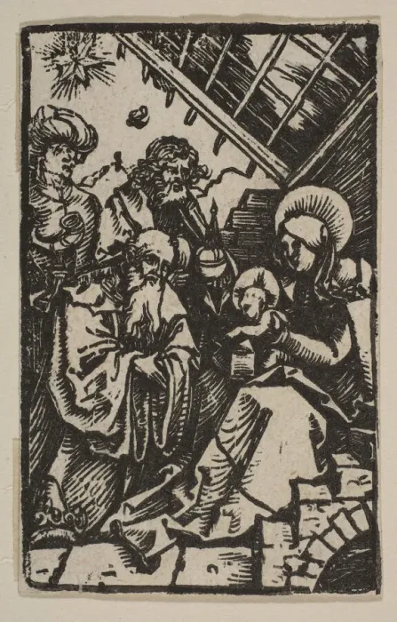 Framed Print : The Adoration of the Kings. n. d. Creator: Albrecht Durer Framed Print : The Adoration of the Kings. n. d. Creator: Albrecht Durer