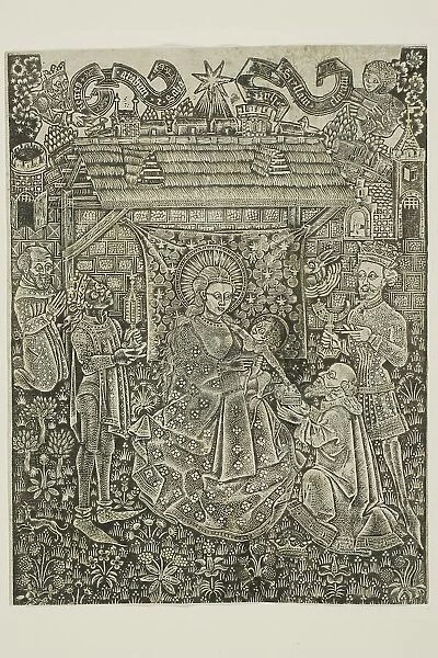 Adoration of the Magi, 1425-50. Creator: Unknown