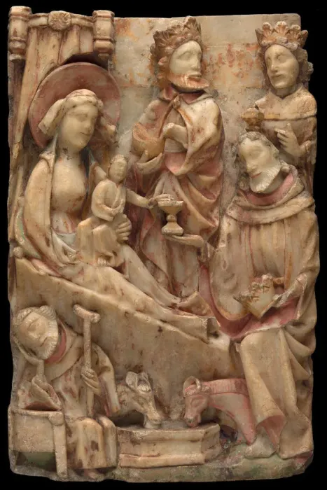 Framed Print : Adoration of the Magi, 1425 / 75. Creator: Unknown Framed Print : Adoration of the Magi, 1425 / 75. Creator: Unknown