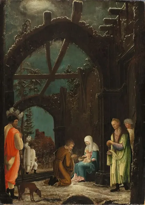 Framed Print : The Adoration of the Magi, 1520. Creator: Master of the Thyssen Adoration Framed Print : The Adoration of the Magi, 1520. Creator: Master of the Thyssen Adoration