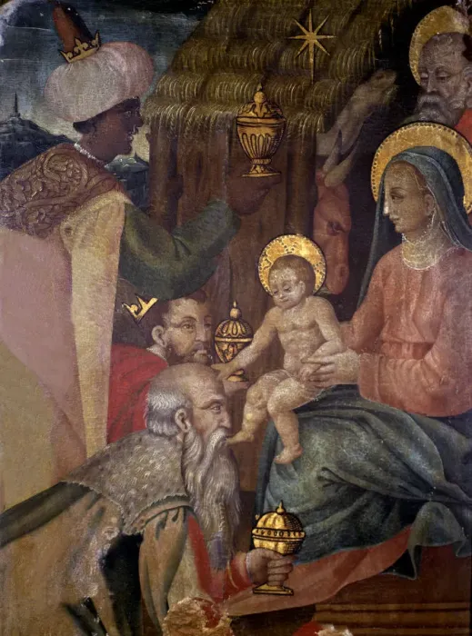 Framed Print : Adoration of the Magi, by an anonymous author Framed Print : Adoration of the Magi, by an anonymous author