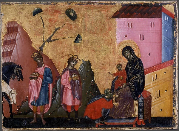 The Adoration of the Magi, c. 1280. Artist: Guido da Siena (active between 1260 and 1290)