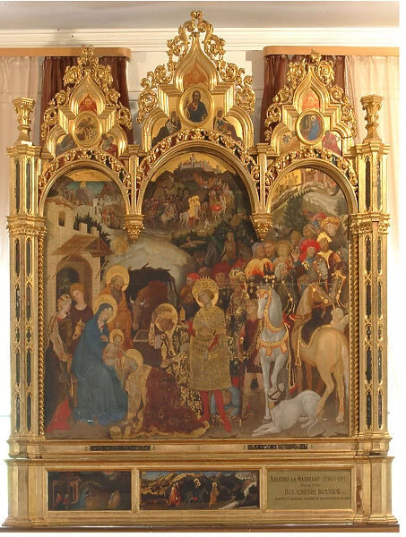 The Adoration of the Magi, c. 1420. Artist: Gentile da Fabriano (ca 1370-1427)