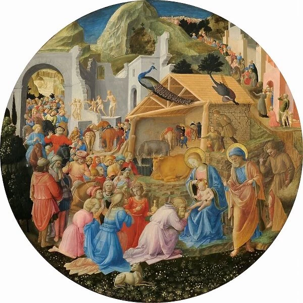 The Adoration of the Magi, c. 1440 / 1460. Creators: Filippo Lippi, Fra Angelico