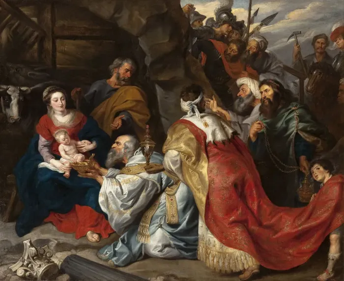 Framed Print : The Adoration of the Magi, c. 1620 Framed Print : The Adoration of the Magi, c. 1620