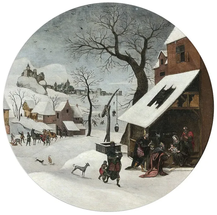 Framed Print : The Adoration of the Magi. Creator: Grimmer, Abel (1570-1619) Framed Print : The Adoration of the Magi. Creator: Grimmer, Abel (1570-1619)