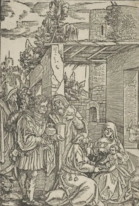 Framed Print : The Adoration of the Magi, from Ewangeli und Epistel, 1512 Framed Print : The Adoration of the Magi, from Ewangeli und Epistel, 1512