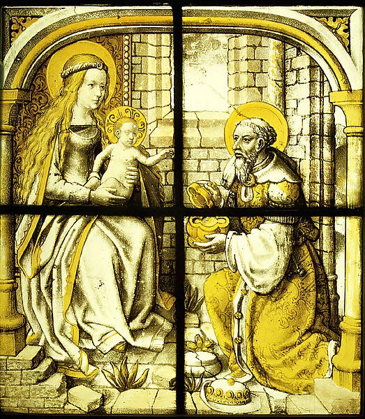 The Adoration of the Magi, German, ca. 1510-15. Creator: Unknown