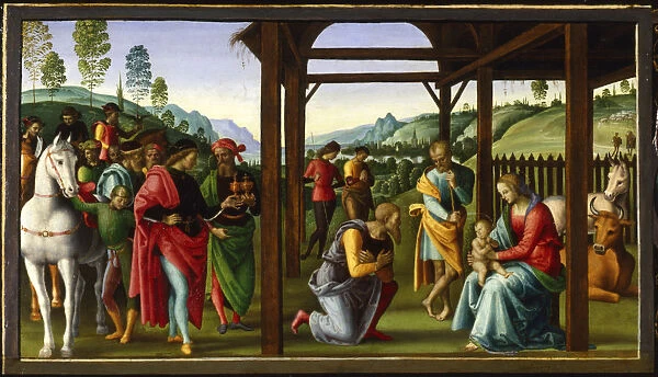 The Adoration of the Magi, late 15th-early 16th century. Artist: Perugino