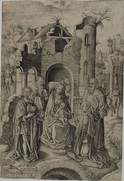 The Adoration of the Magi, n.d. Creator: Master IAM of Zwolle