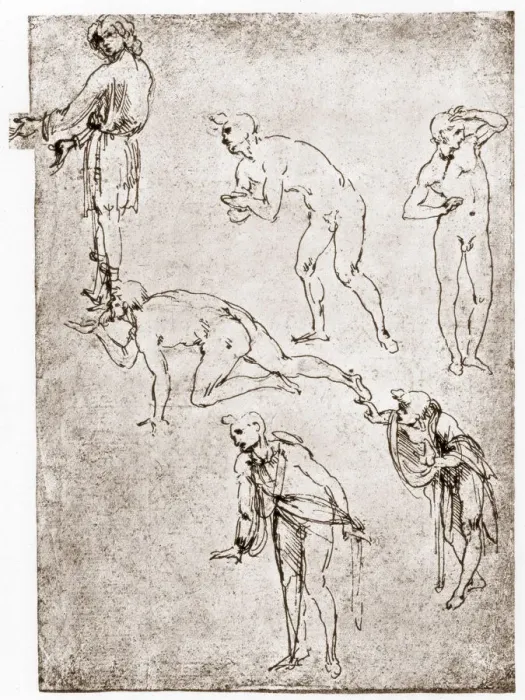 Framed Print : Adoration of the Shepherds, c1478-1480. Artist: Leonardo da Vinci Framed Print : Adoration of the Shepherds, c1478-1480. Artist: Leonardo da Vinci