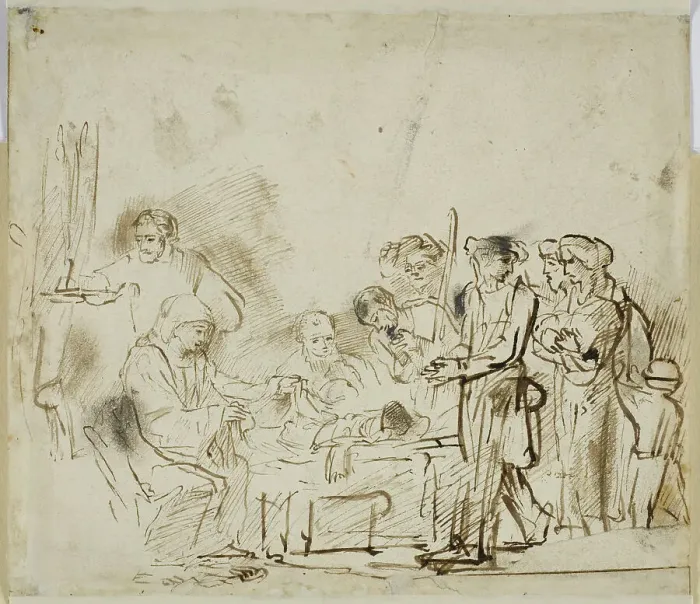 Framed Print : The Adoration of the Shepherds. Creator: Govaert Flinck Framed Print : The Adoration of the Shepherds. Creator: Govaert Flinck