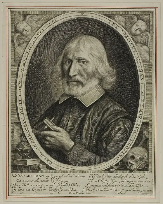 Framed Print : Adriaen Motmans, n.d. Creator: Cornelis de Visscher