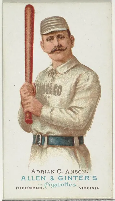 Framed Print : Adrian Cap Anson, Baseball Player, from Worlds Champions Framed Print : Adrian Cap Anson, Baseball Player, from Worlds Champions