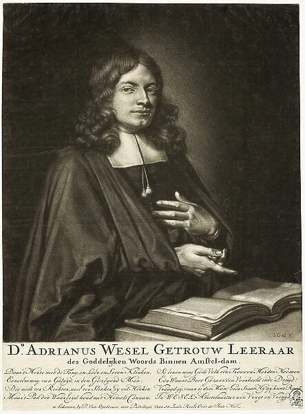Adrian Wesel, Cleric in Amsterdam, n.d. Creator: Jacob Gole