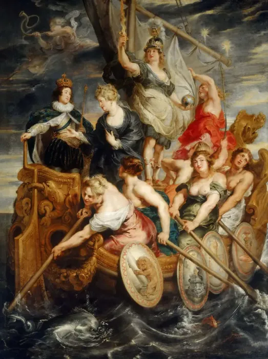 Framed Print : The adulthood of Louis XIII. (The Marie de Medici Cycle), 1622-1625. Creator: Rubens Framed Print : The adulthood of Louis XIII. (The Marie de Medici Cycle), 1622-1625. Creator: Rubens