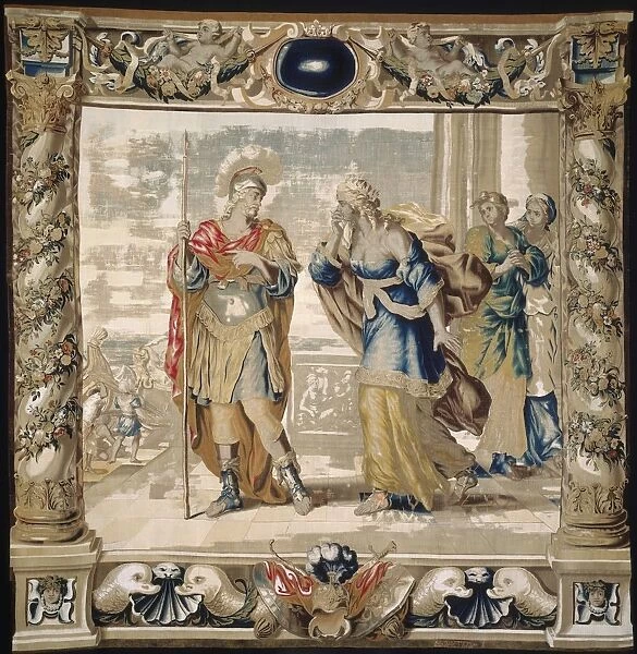 Aeneas says Farewell to Dido, 1679. Creator: Giovanni Francesco Romanelli (Italian
