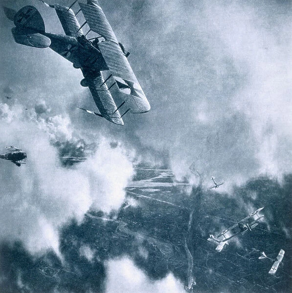 Aerial combat on the Western Front, World War I, 1914-1918