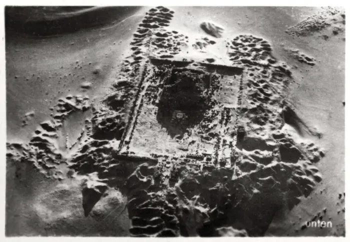 Framed Print : Aerial view of archaeological excavations near Saqqara, Egypt, 1931 (1933) Framed Print : Aerial view of archaeological excavations near Saqqara, Egypt, 1931 (1933)