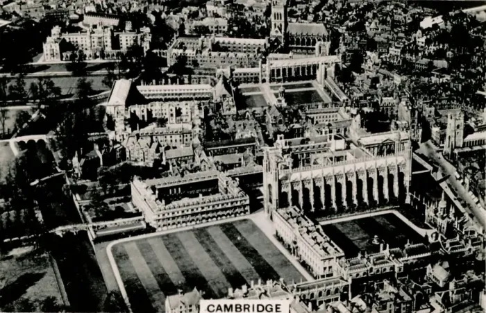 Framed Print : Aerial view of Cambridge, 1939 Framed Print : Aerial view of Cambridge, 1939