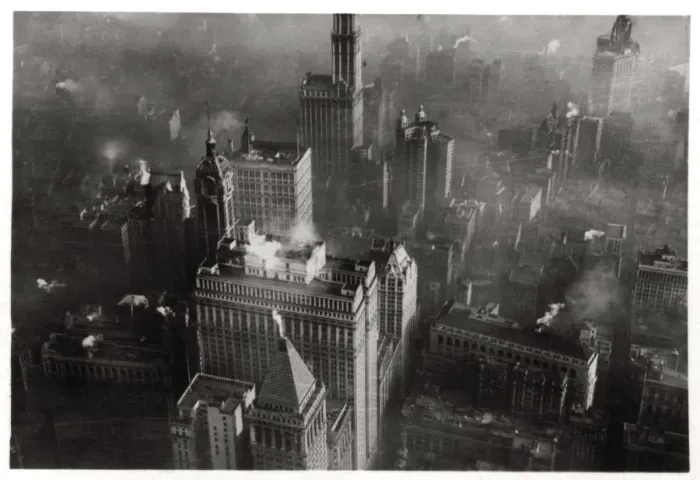 Framed Print : Aerial view of Manhattan, New York City, USA, from a Zeppelin, 1928 (1933) Framed Print : Aerial view of Manhattan, New York City, USA, from a Zeppelin, 1928 (1933)