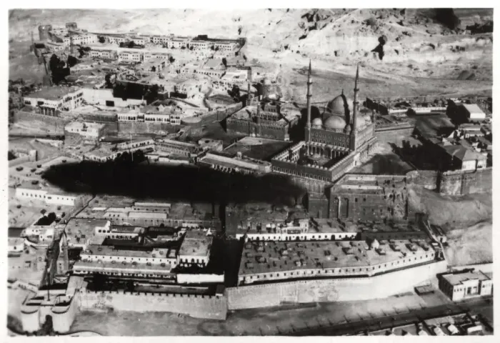 Framed Print : Aerial view of the Mosque of Muhammad Ali Pasha, Cairo, Egypt, from a Zeppelin, 1931 (1933) Framed Print : Aerial view of the Mosque of Muhammad Ali Pasha, Cairo, Egypt, from a Zeppelin, 1931 (1933)