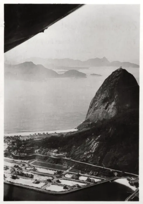 Framed Print : Aerial view of Sugarloaf Mountain, Rio de Janeiro, Brazil, from a Zeppelin, 1930 (1933) Framed Print : Aerial view of Sugarloaf Mountain, Rio de Janeiro, Brazil, from a Zeppelin, 1930 (1933)