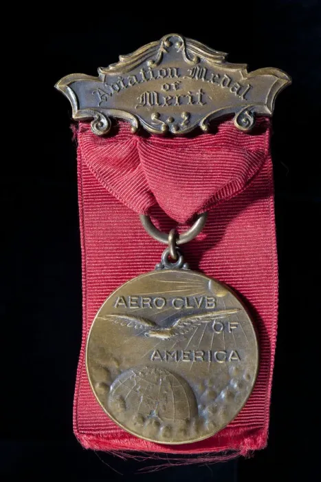Framed Print : Aero Club of America Aviation Medal of Merit awarded to Captain St. Clair Streett, 1920 Framed Print : Aero Club of America Aviation Medal of Merit awarded to Captain St. Clair Streett, 1920