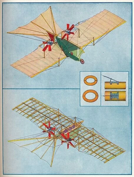 The aeroplane proposed by Henson in his patent of 1842, c1936 (c1937)
