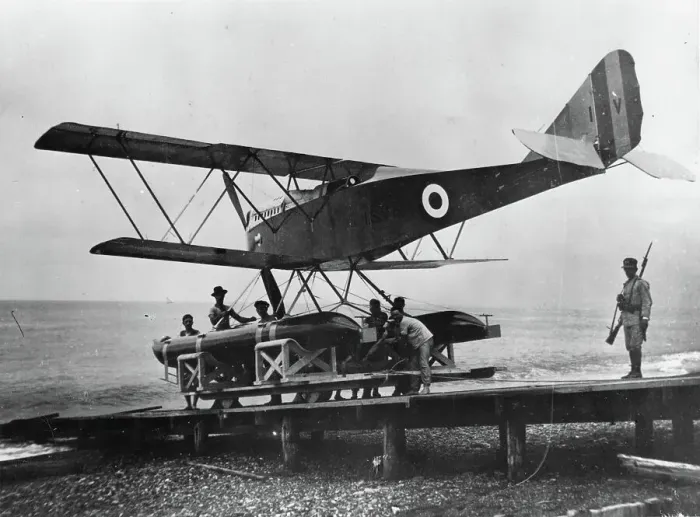 Framed Print : Aeroplano Ansaldo S.V.A. 1917. Creator: Unknown photographer Framed Print : Aeroplano Ansaldo S.V.A. 1917. Creator: Unknown photographer