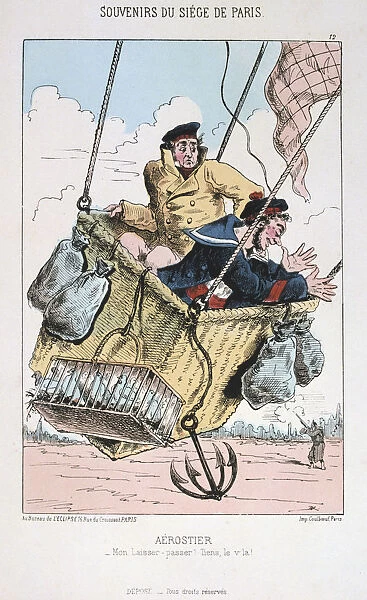 Aerostier, Siege of Paris, 1870-1871