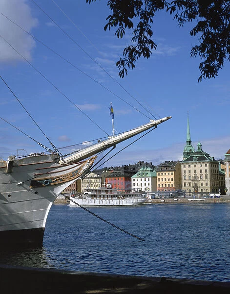 AF Chapman sailing ship (youth hostel), Stockholm, Sweden
