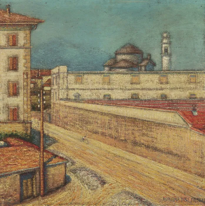 Framed Print : Afa meridiana, 1913. Creator: Bisi Fabbri, Adriana (1881-1918) Framed Print : Afa meridiana, 1913. Creator: Bisi Fabbri, Adriana (1881-1918)