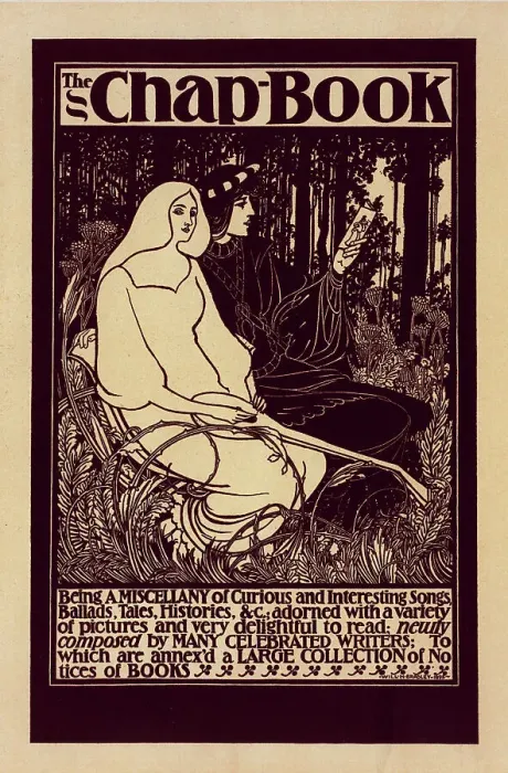 Framed Print : Affiche américaine pour la Revue The Chap-Book, c1898. Creator: William H Bradley. Affiche américaine pour la Revue The Chap-Book, c1898. Creator: William H Bradley Framed Print : Affiche américaine pour la Revue The Chap-Book, c1898. Creator: William H Bradley. Affiche américaine pour la Revue The Chap-Book, c1898. Creator: William H Bradley