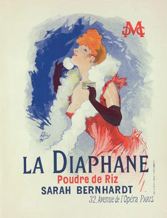Framed Print : Affiche pour la Poudre de Riz la Diaphane'. c1898. Creator: Jules Cheret. Affiche pour la Poudre de Riz la Diaphane'. c1898. Creator: Jules Cheret Framed Print : Affiche pour la Poudre de Riz la Diaphane'. c1898. Creator: Jules Cheret. Affiche pour la Poudre de Riz la Diaphane'. c1898. Creator: Jules Cheret