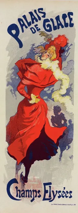 Framed Print : Affiche pour le Palais de Glace'. c1900. Creator: Jules Cheret. Affiche pour le Palais de Glace'. c1900. Creator: Jules Cheret Framed Print : Affiche pour le Palais de Glace'. c1900. Creator: Jules Cheret. Affiche pour le Palais de Glace'. c1900. Creator: Jules Cheret