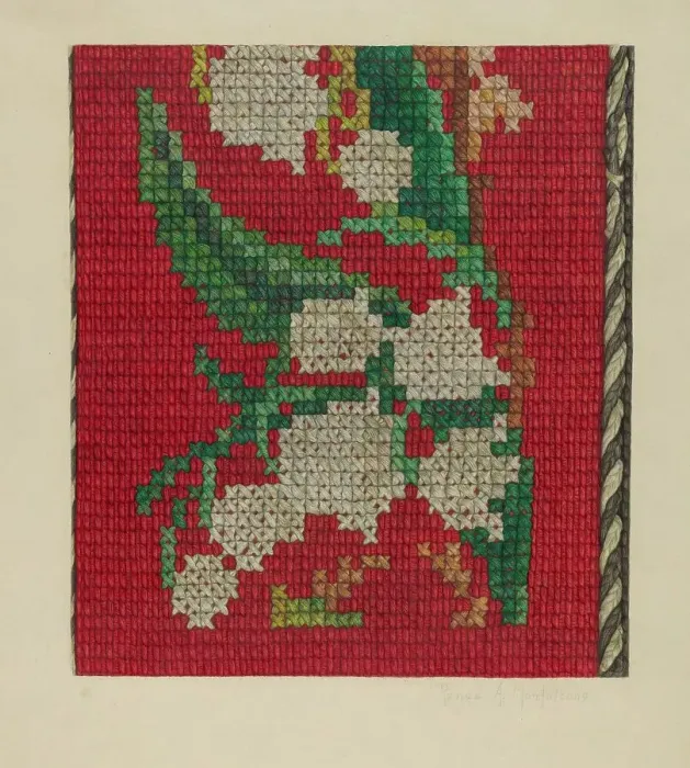 Framed Print : Afghan, c. 1941. Creator: Renee A. Monfalcone Framed Print : Afghan, c. 1941. Creator: Renee A. Monfalcone