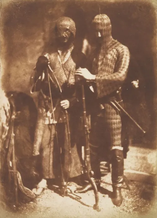 Framed Print : Afghans, 1843. Creators: David Octavius Hill, Robert Adamson, Hill & Adamson Framed Print : Afghans, 1843. Creators: David Octavius Hill, Robert Adamson, Hill & Adamson