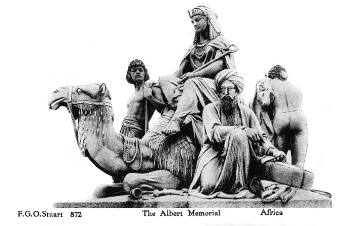 Framed Print : Africa, the Albert Memorial, London, 20th century Framed Print : Africa, the Albert Memorial, London, 20th century