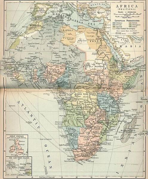 Africa (Political), c1902, (1903)