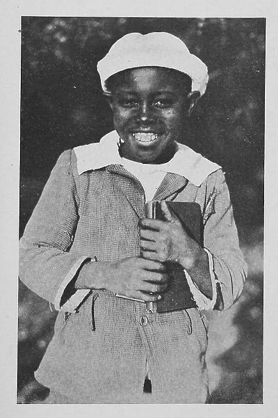 An African American boy; The lost pocketbook, 1922. Creator: Unknown