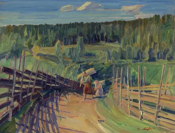Framed Print : Afternoon, c1920-1950. Creator: Kalle Loytana Framed Print : Afternoon, c1920-1950. Creator: Kalle Loytana