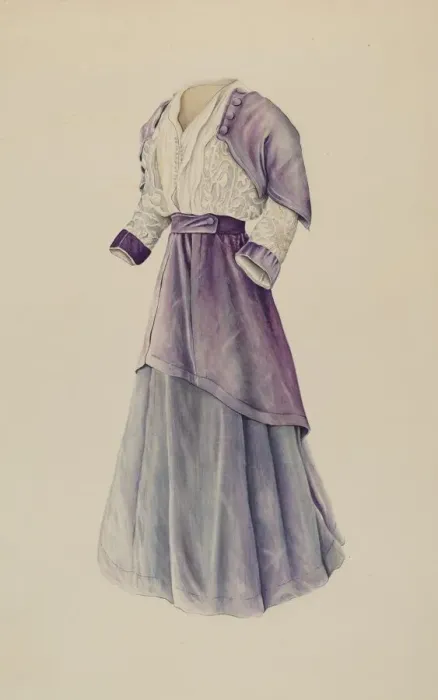 Framed Print : Afternoon Gown, c. 1936. Creator: Ray Price Framed Print : Afternoon Gown, c. 1936. Creator: Ray Price