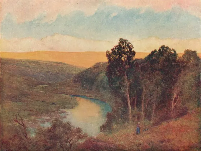 Framed Print : Afternoon Sunshine on the Galloway Hills, c1893. Artist: William Eyre Walker Framed Print : Afternoon Sunshine on the Galloway Hills, c1893. Artist: William Eyre Walker
