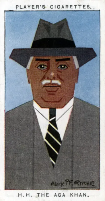 Framed Print : Aga Khan III (Mohammed Shah), Leader of the Ismailis, 1926. Artist: Alick P F Ritchie Framed Print : Aga Khan III (Mohammed Shah), Leader of the Ismailis, 1926. Artist: Alick P F Ritchie