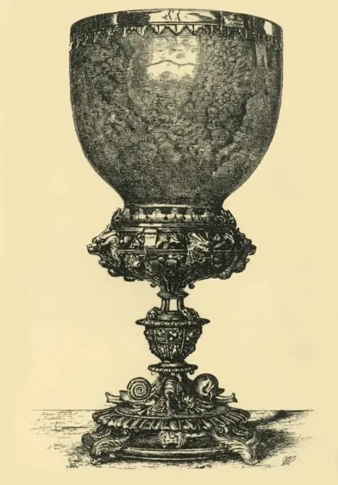 Framed Print : Agate cup, (1881). Creator: W. M. McGill Framed Print : Agate cup, (1881). Creator: W. M. McGill