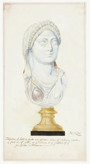 Framed Print : Agate Head of Cleopatra, n.d. Creator: Giuseppe Grisoni Framed Print : Agate Head of Cleopatra, n.d. Creator: Giuseppe Grisoni