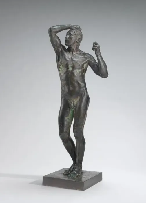 Framed Print : The Age of Bronze (L Age d Airain), model 1875-1876, cast 1903-1904 Framed Print : The Age of Bronze (L Age d Airain), model 1875-1876, cast 1903-1904